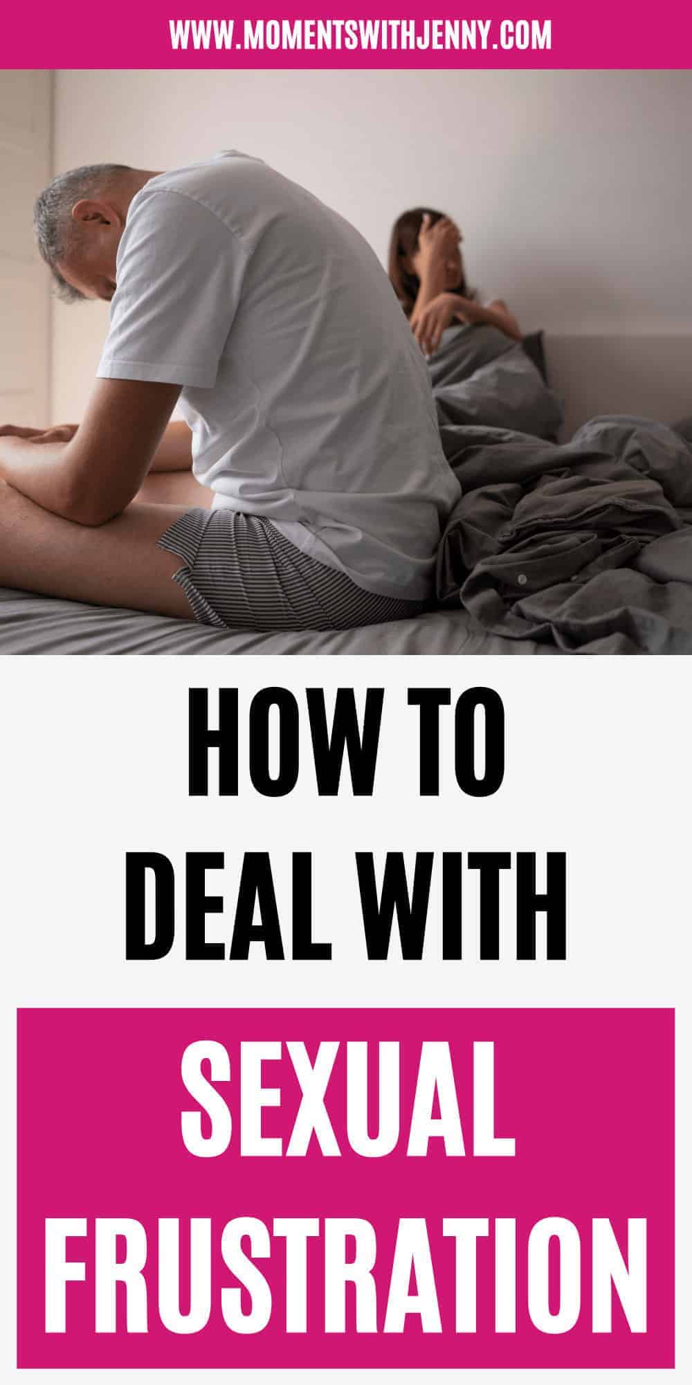 How to deal with sexual frustration as a couple