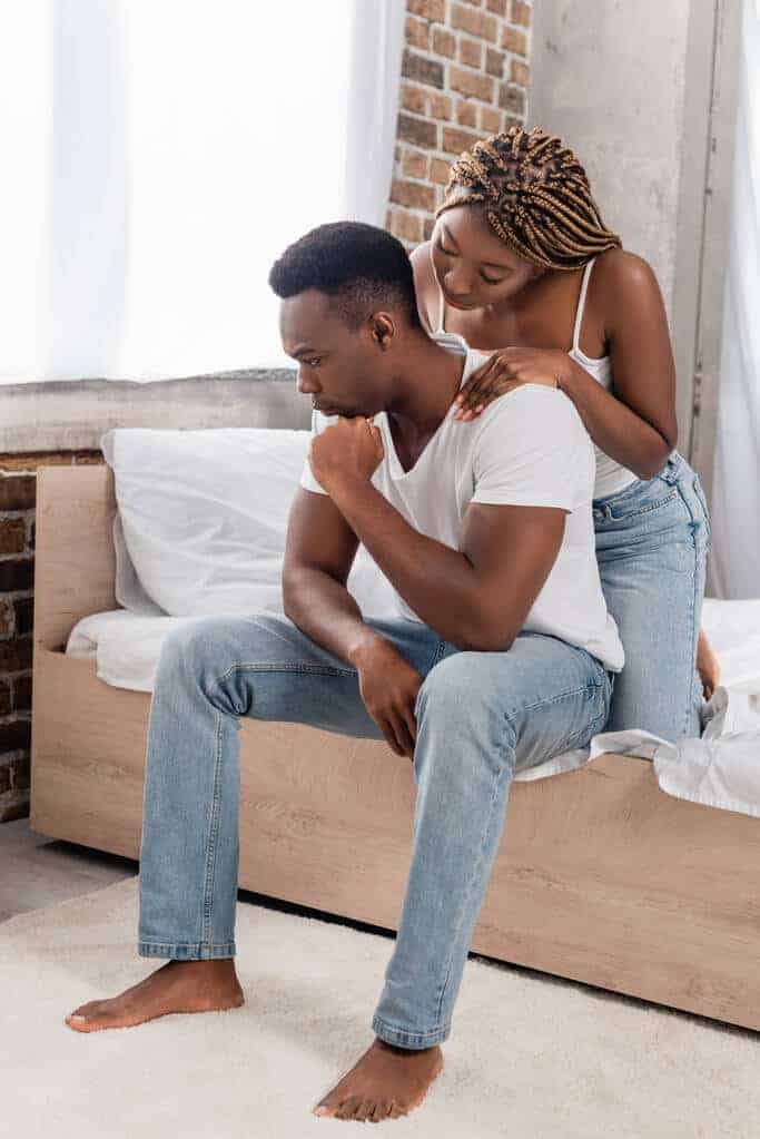 What to do when your man won't sleep with you