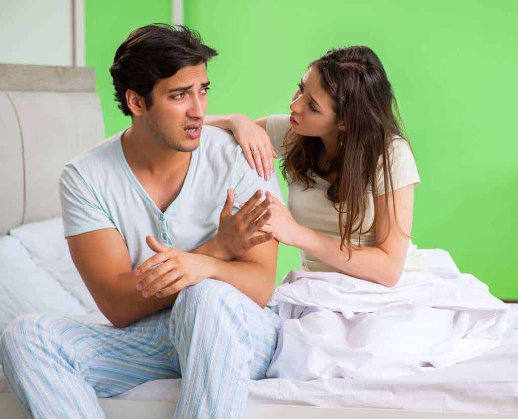 What to do when your man won't sleep with you