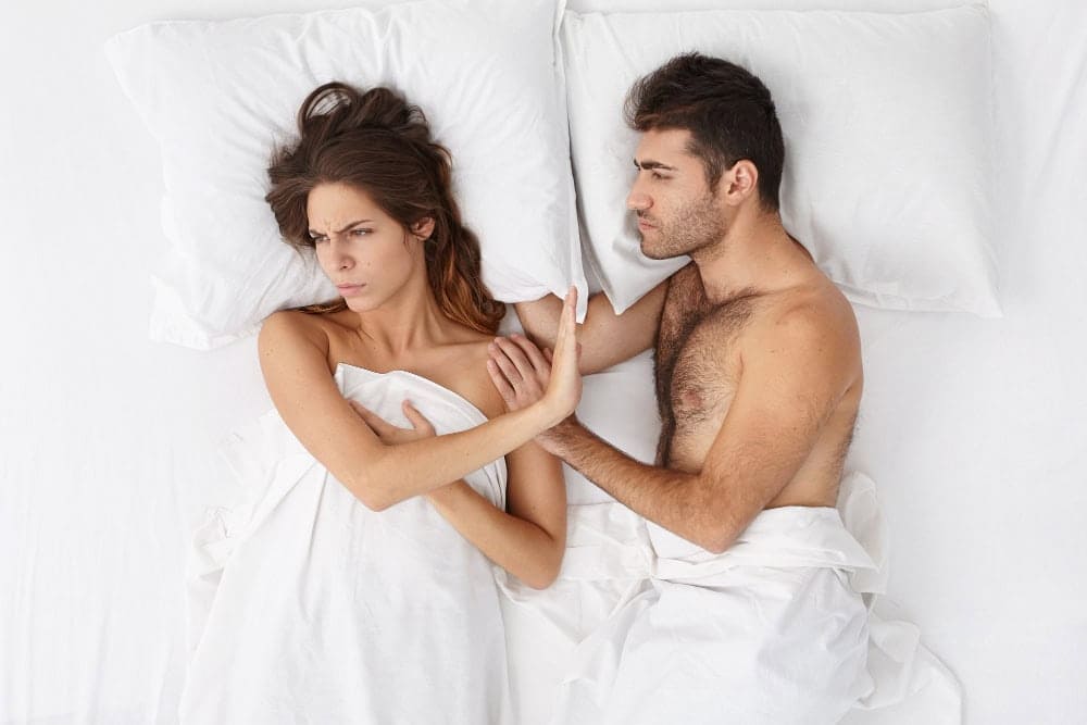 things women say to avoid having sex with a man