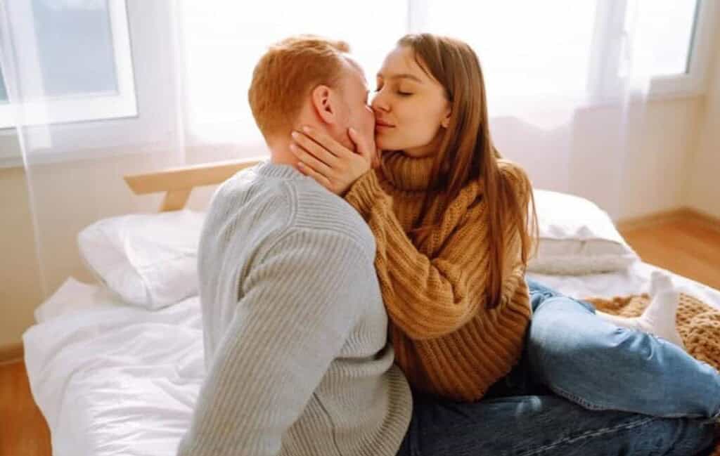 signs a man hasn't had sex in a long time