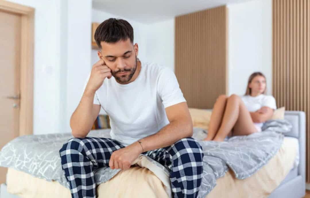 signs a man hasn't had sex in a long time