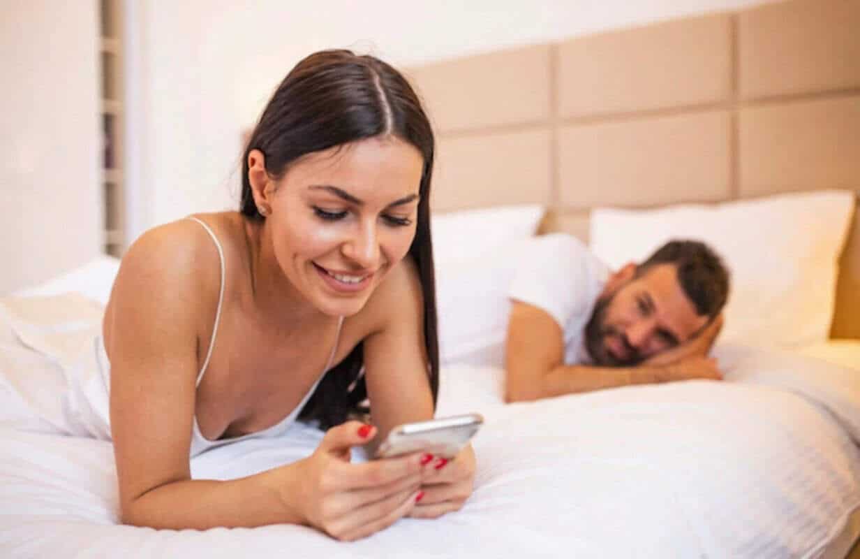 Signs she just slept with another man