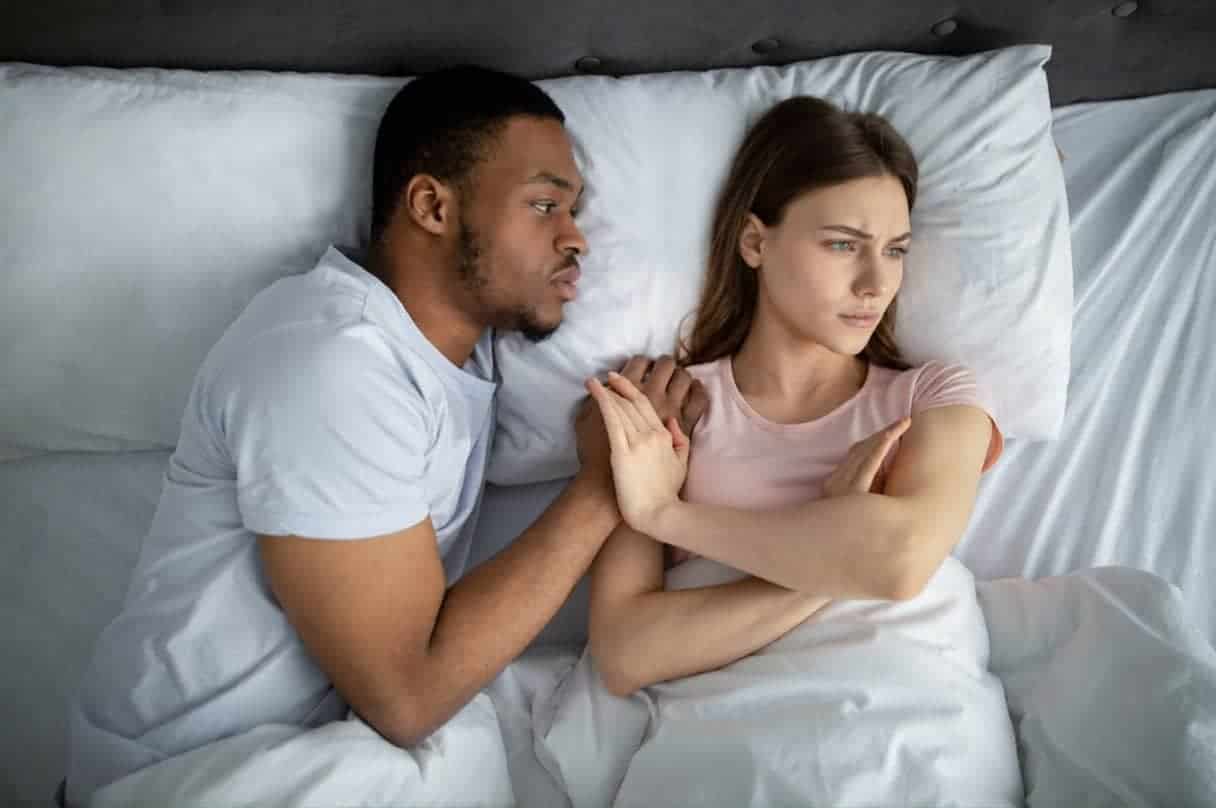 things women do when they're not enjoying sex
